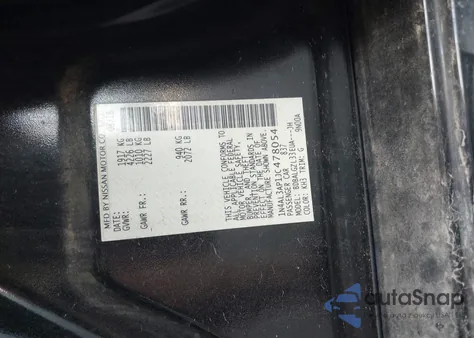 2018 Nissan Altima 2.5 S из США, поврежденный, VIN 1N4AL3AP1JC478054